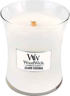 Sviečka Core WoodWick Island Coconut stredná