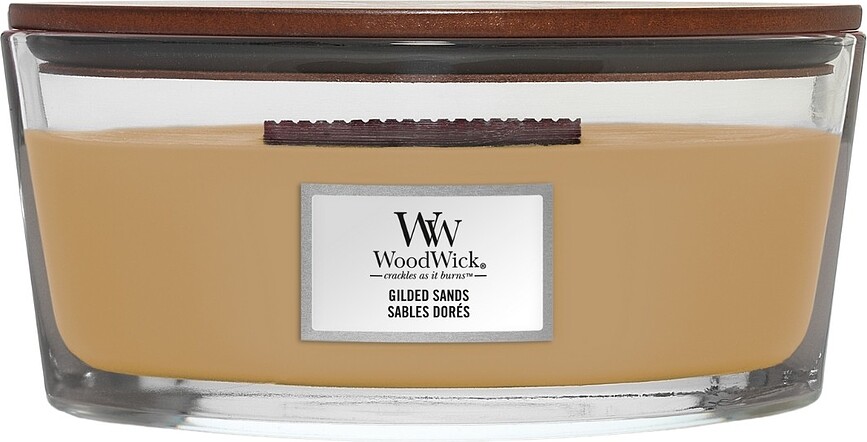 Sviečka Hearthwick WoodWick Gilded Sands