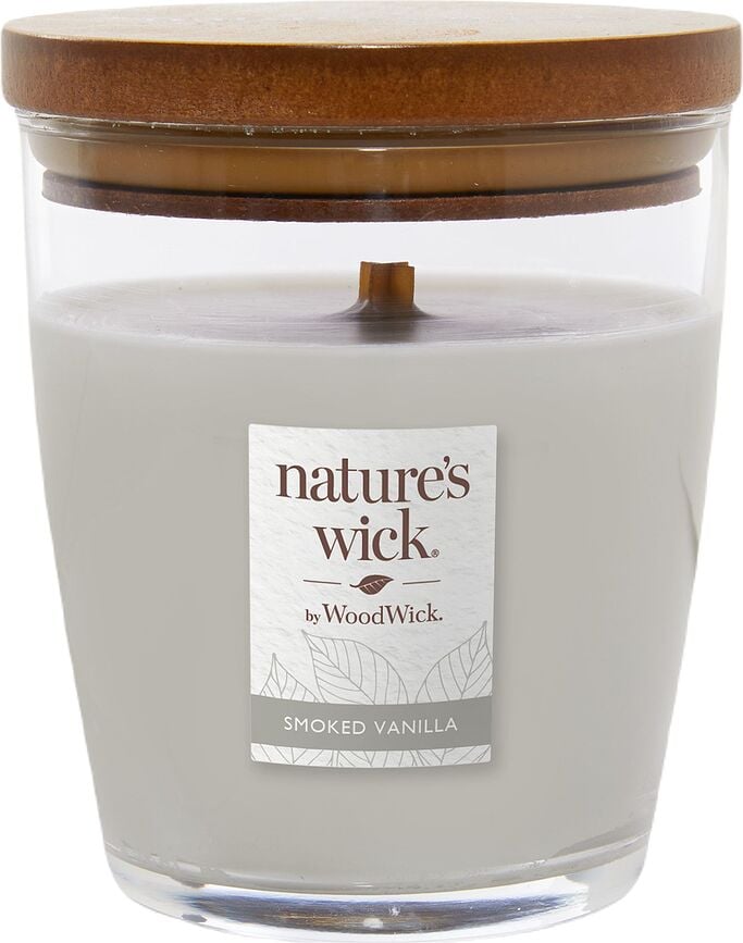 Sviečka Nature's Wick Smoked Vanilla