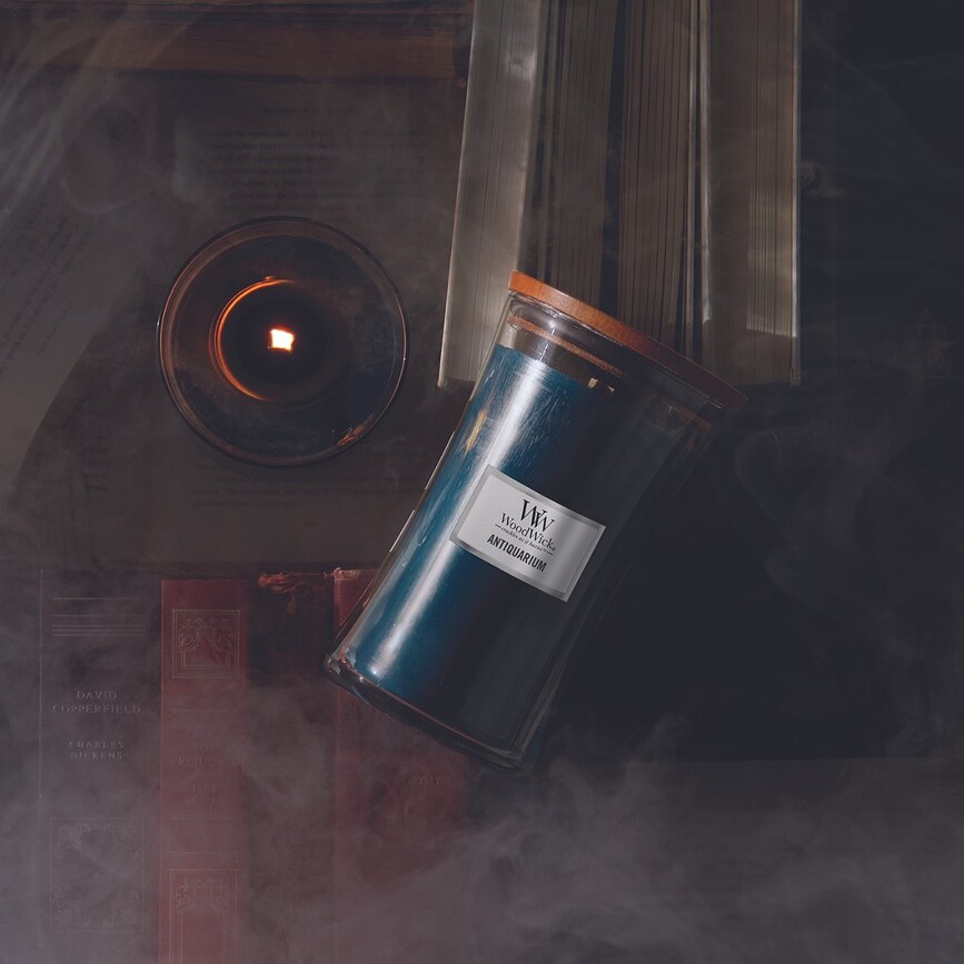 Vela WoodWick Core Antiquarium, mediana