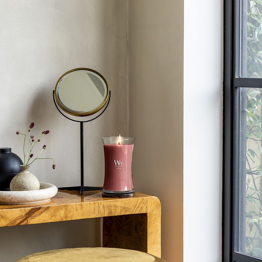 WoodWick Core Bougie parfumée Grande, Rouge Oud