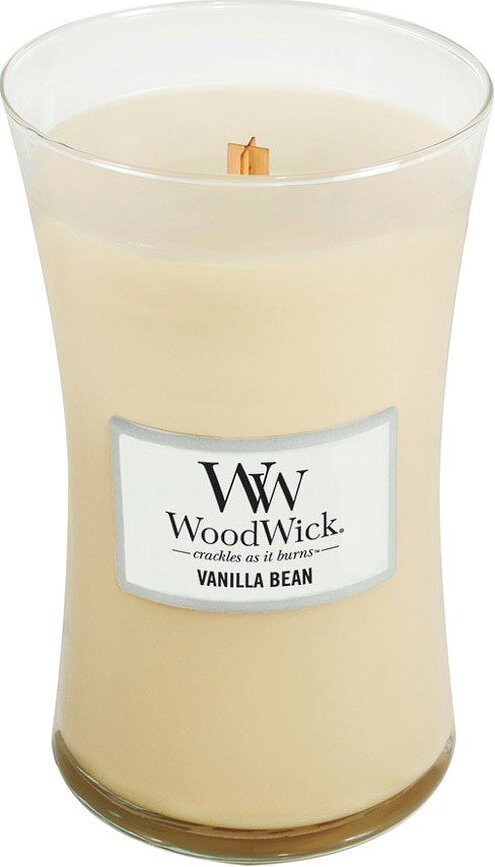 WoodWick Core Bougie parfumée, Vanilla Bean, grande