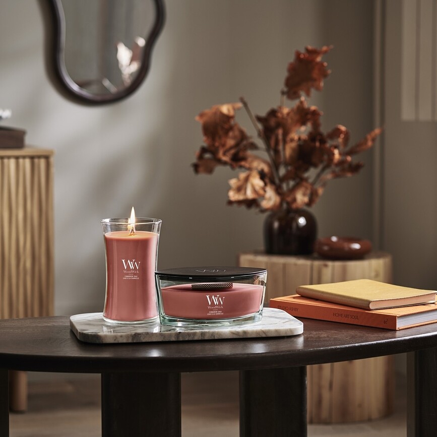 WoodWick Core Cinnamon Chai ljus medium