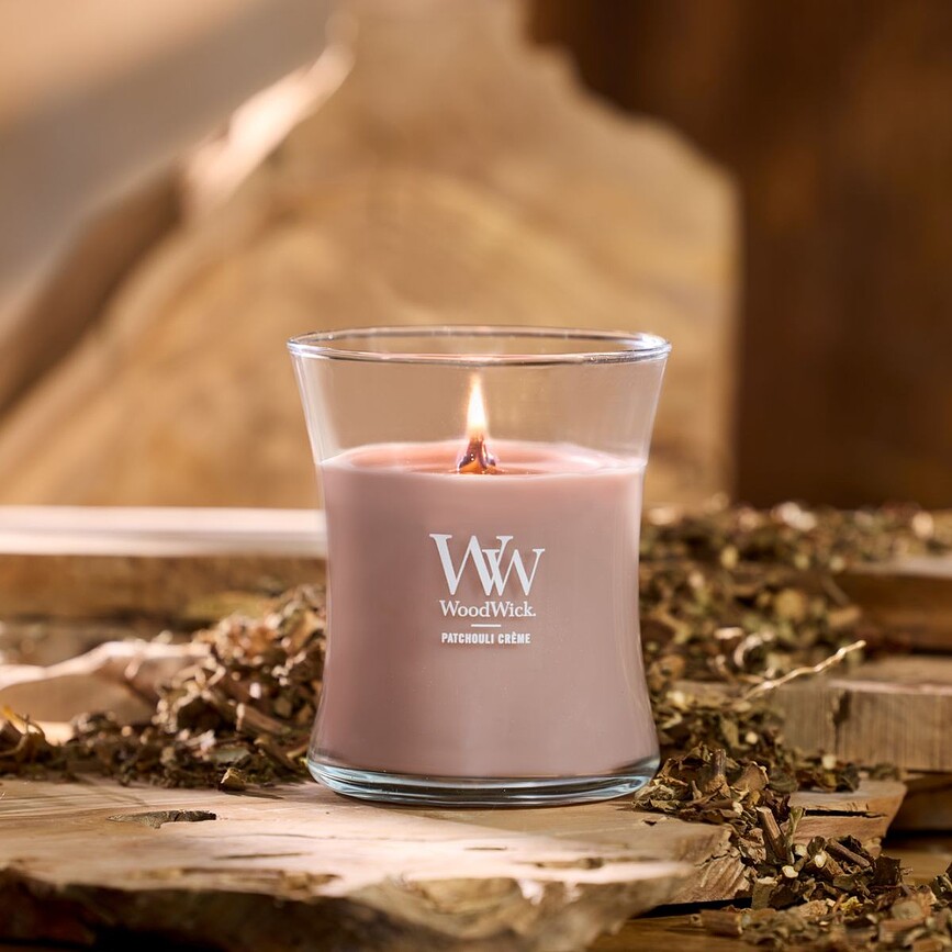 WoodWick Core Κερί Patchouli Creme, μεσαίο