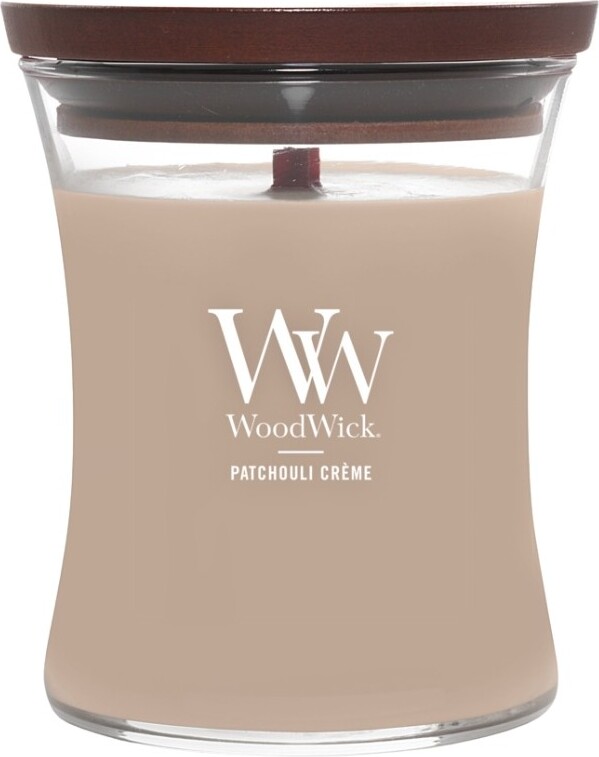WoodWick Core Patchouli Creme Kerze, mittel