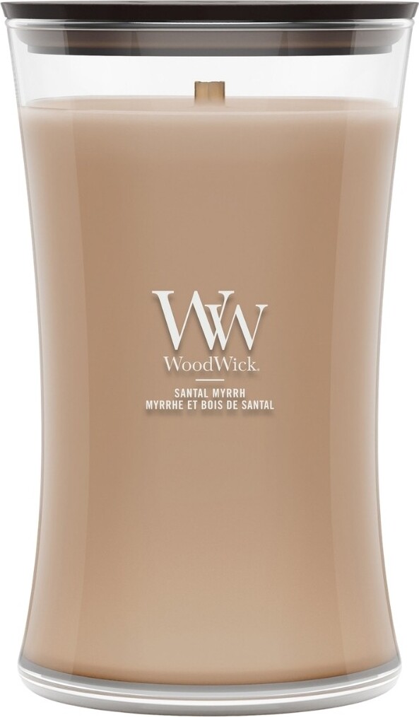 WoodWick Core Santal Myrrh Kerze groß
