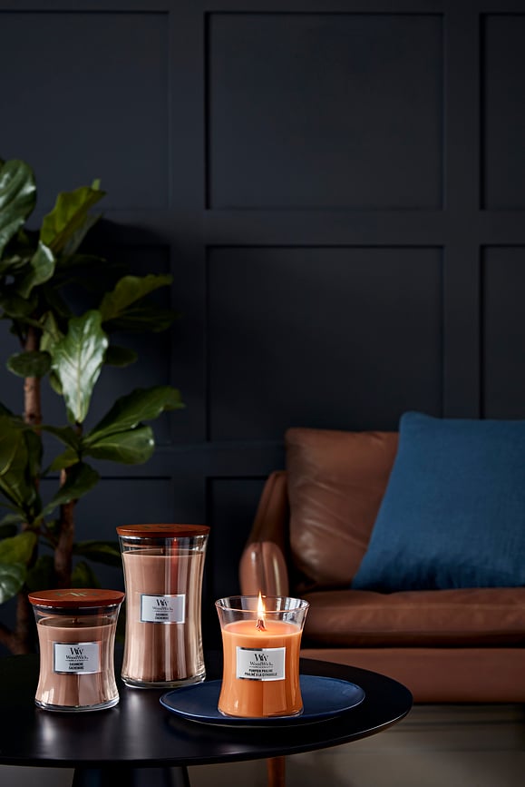 WoodWick Core Sveča, Bučna Pralina, majhna