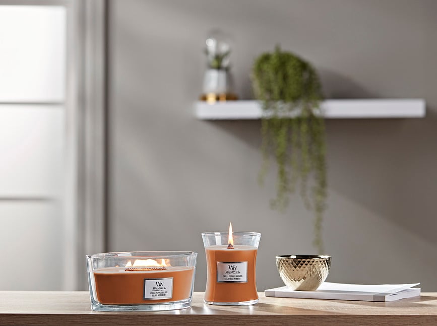 WoodWick Core Sveča velika, Chilli Pepper Gelato