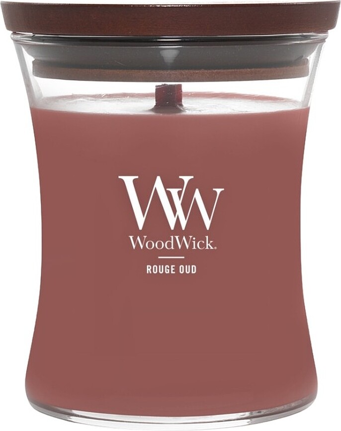 WoodWick Core Sveča Rouge Oud, srednja
