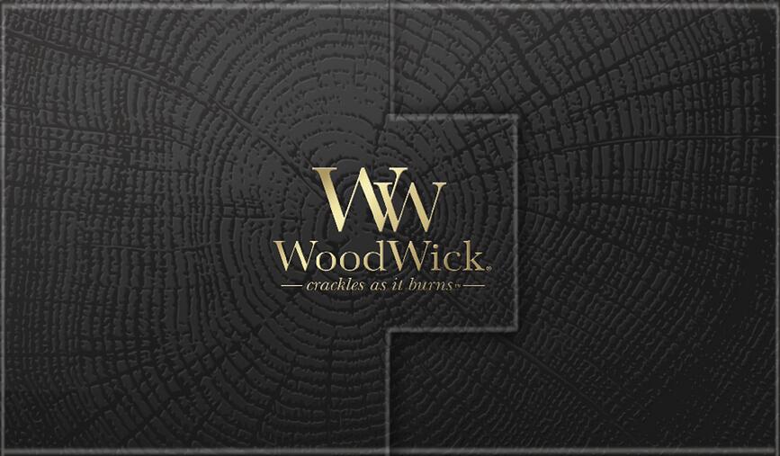 WoodWick Core Sveče srednje v darilni embalaži, 2 kosa