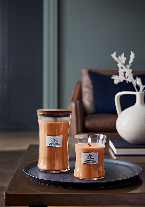 WoodWick Core Svijeća Pumpkin Pralin mala