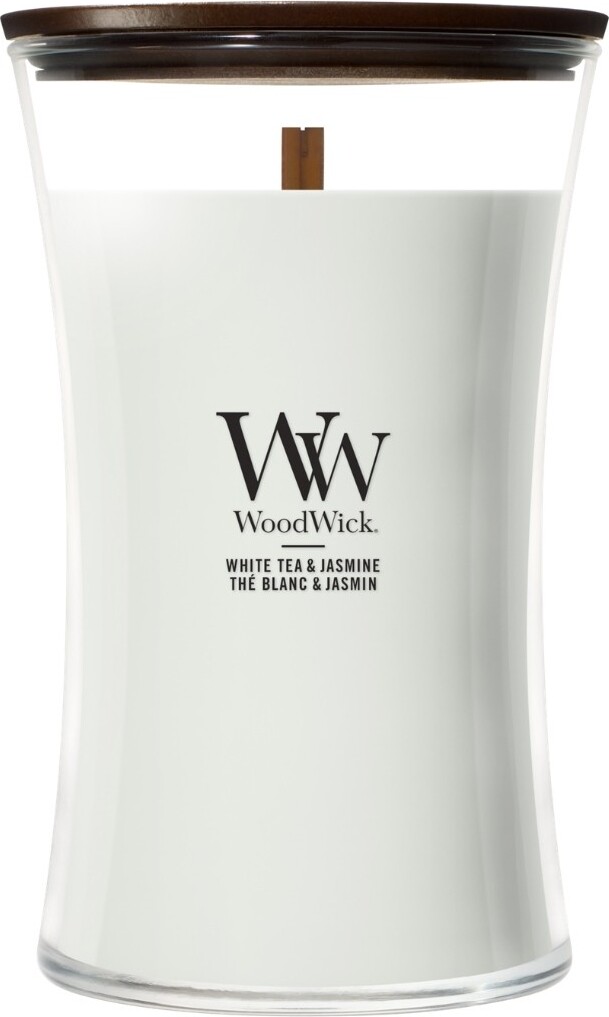 WoodWick Core White Tea & Jasmine Kerze groß