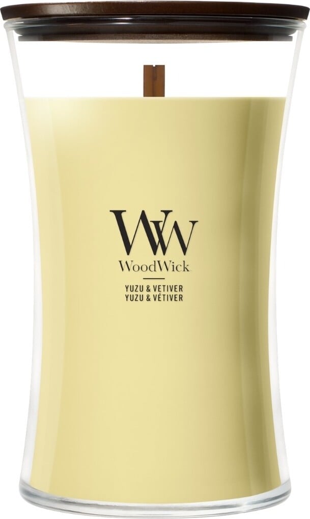 WoodWick Core Yuzu & Vetiver Kerze groß