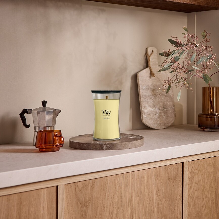 WoodWick Core Yuzu & Vetiver lys, lille
