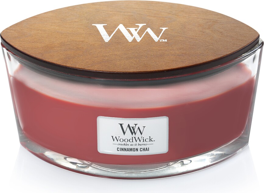 WoodWick Hearthwick Κερί, άρωμα Κανέλα Chai