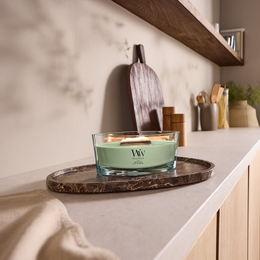 WoodWick Hearthwick Matcha Zest-lys