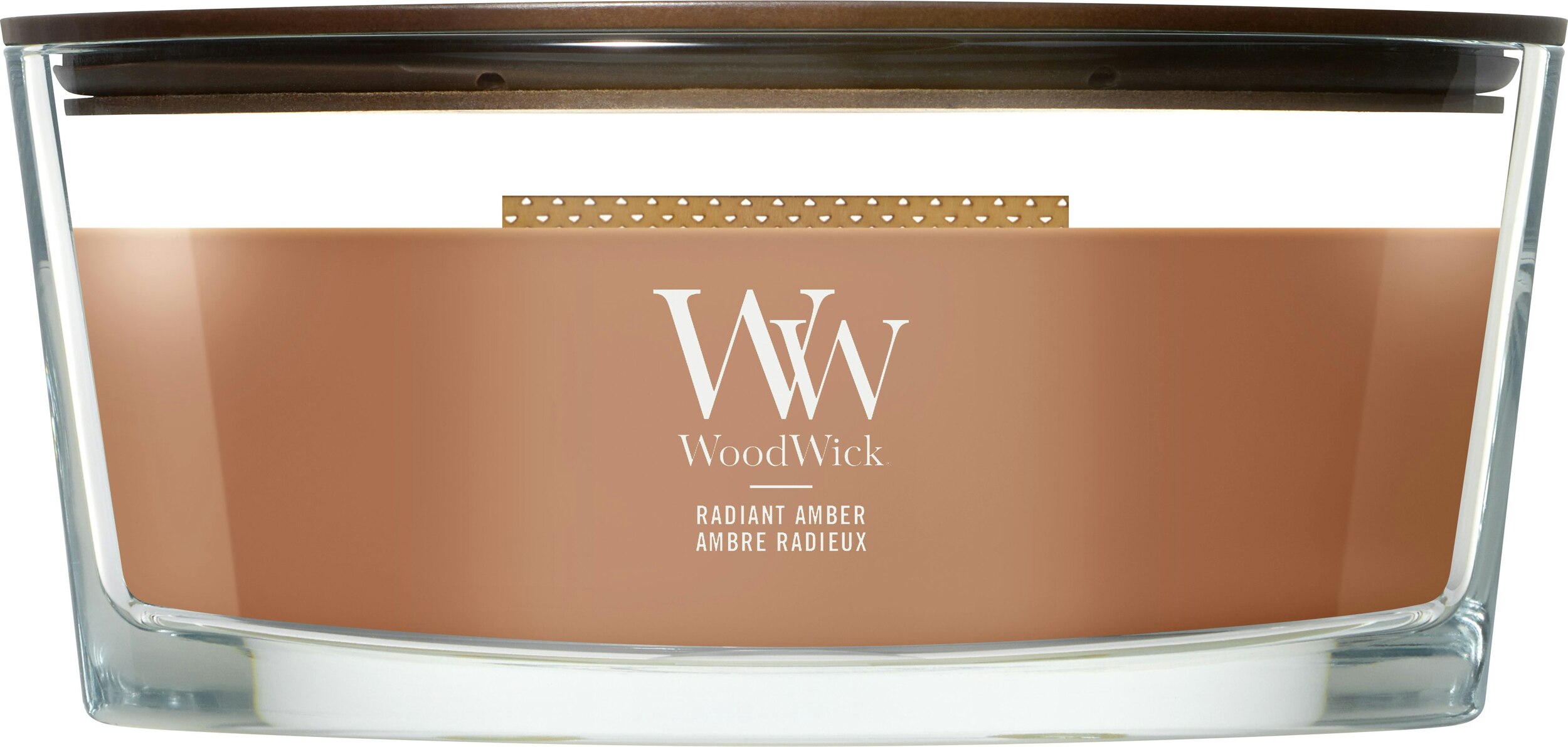 WoodWick Hearthwick Radiant Amber Kerze