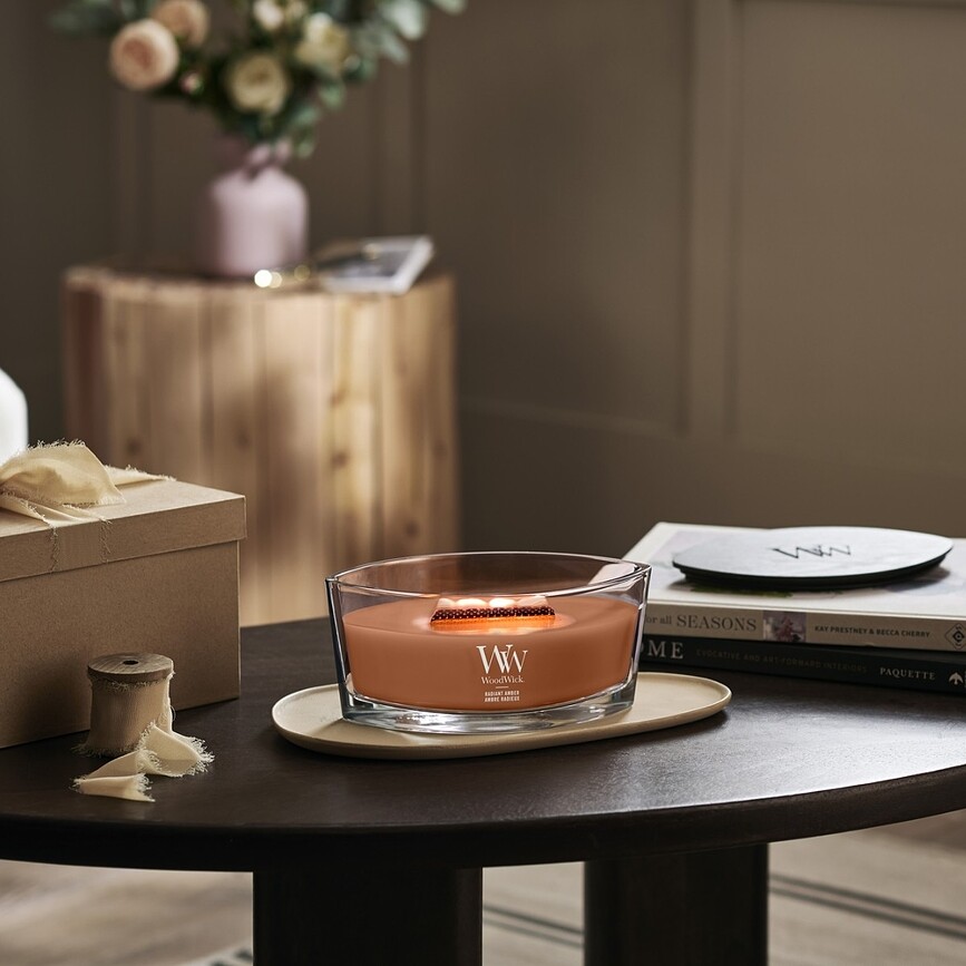 WoodWick Hearthwick Radiant Amber ljus