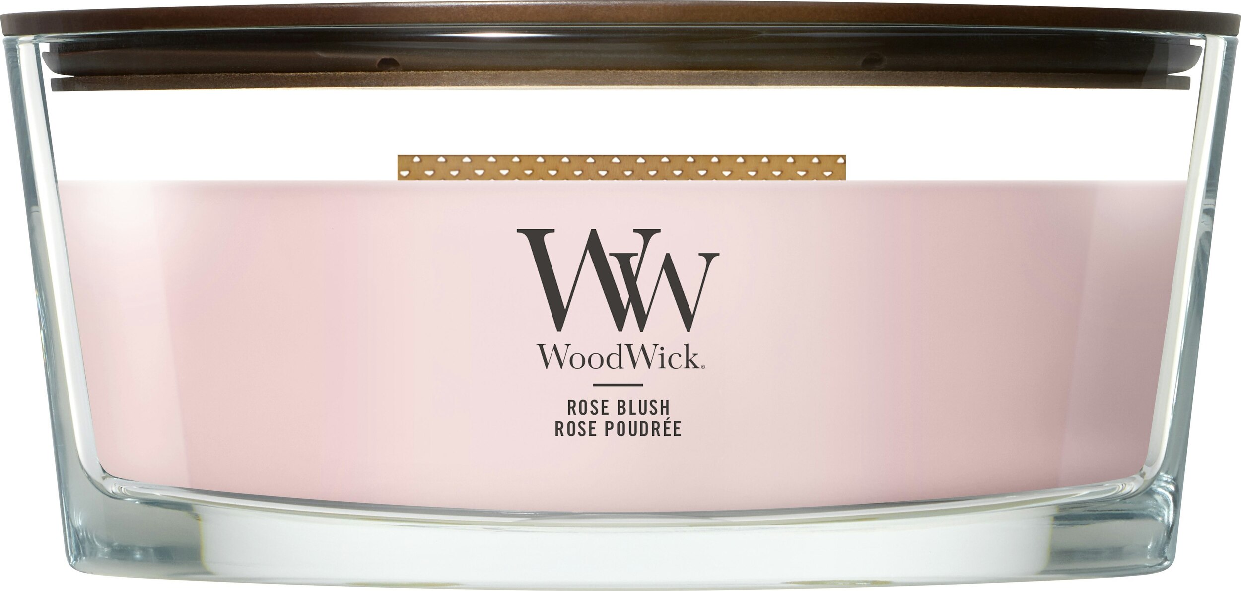 WoodWick Hearthwick Rose Blush Kerze