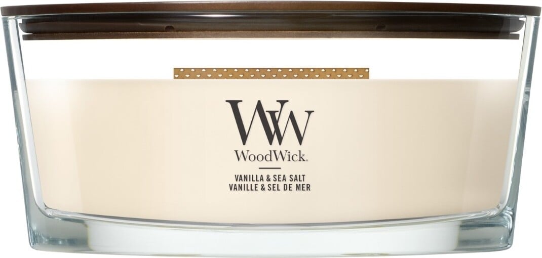 WoodWick Hearthwick Vanilla & Sea Salt Kerze