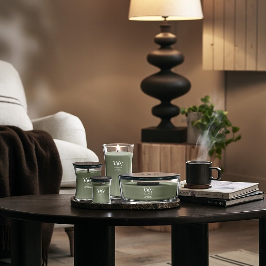 WoodWick Hearthwick Verdant Fig ljus