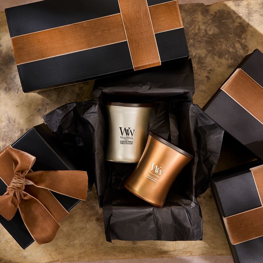 WoodWick Precious Metals Κερί, Volcanic Orris, μεσαίο