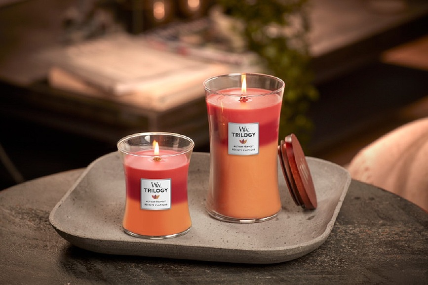 WoodWick Trilogy Forest Retreat Sveča, velika