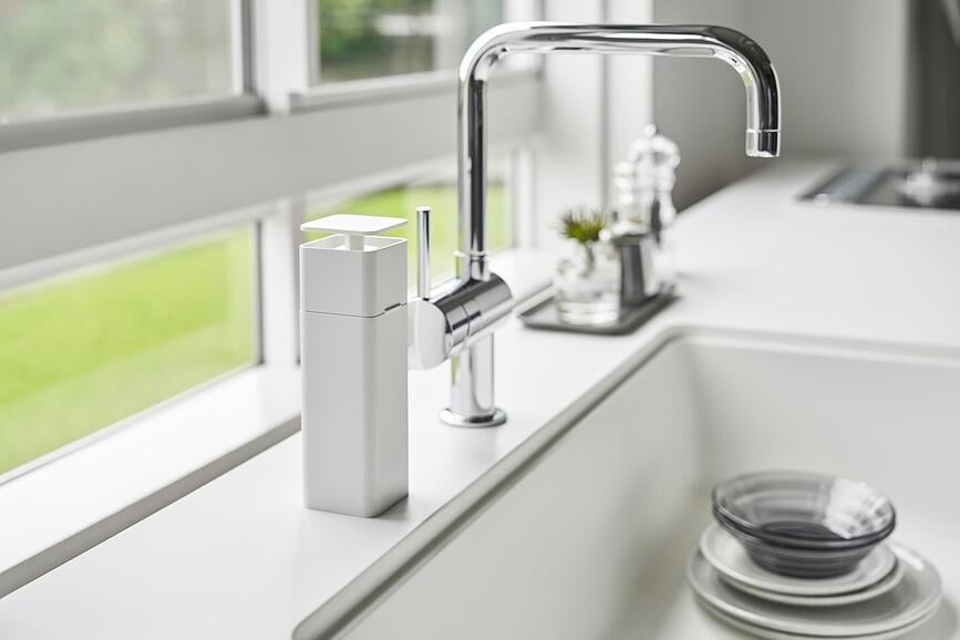 Dispensador de Jabón Tower Push, negro