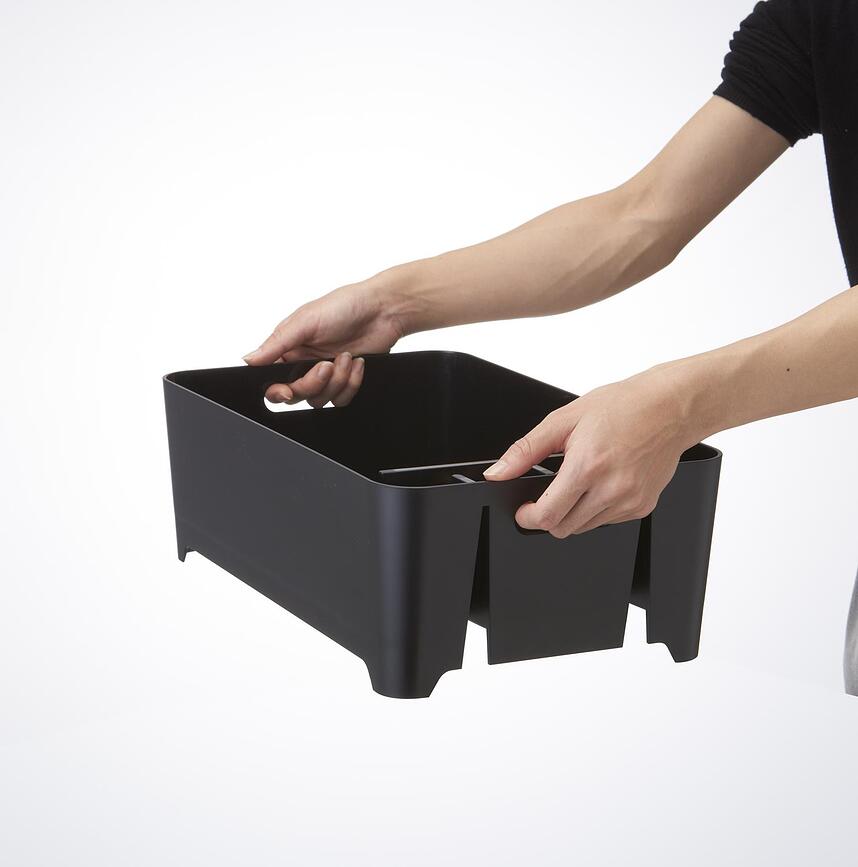 Escurridor de Platos Tower, negro