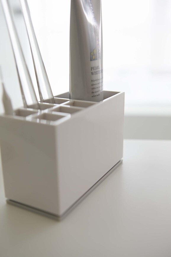 Mist Porte-Brosses à Dents et Dentifrice, noir