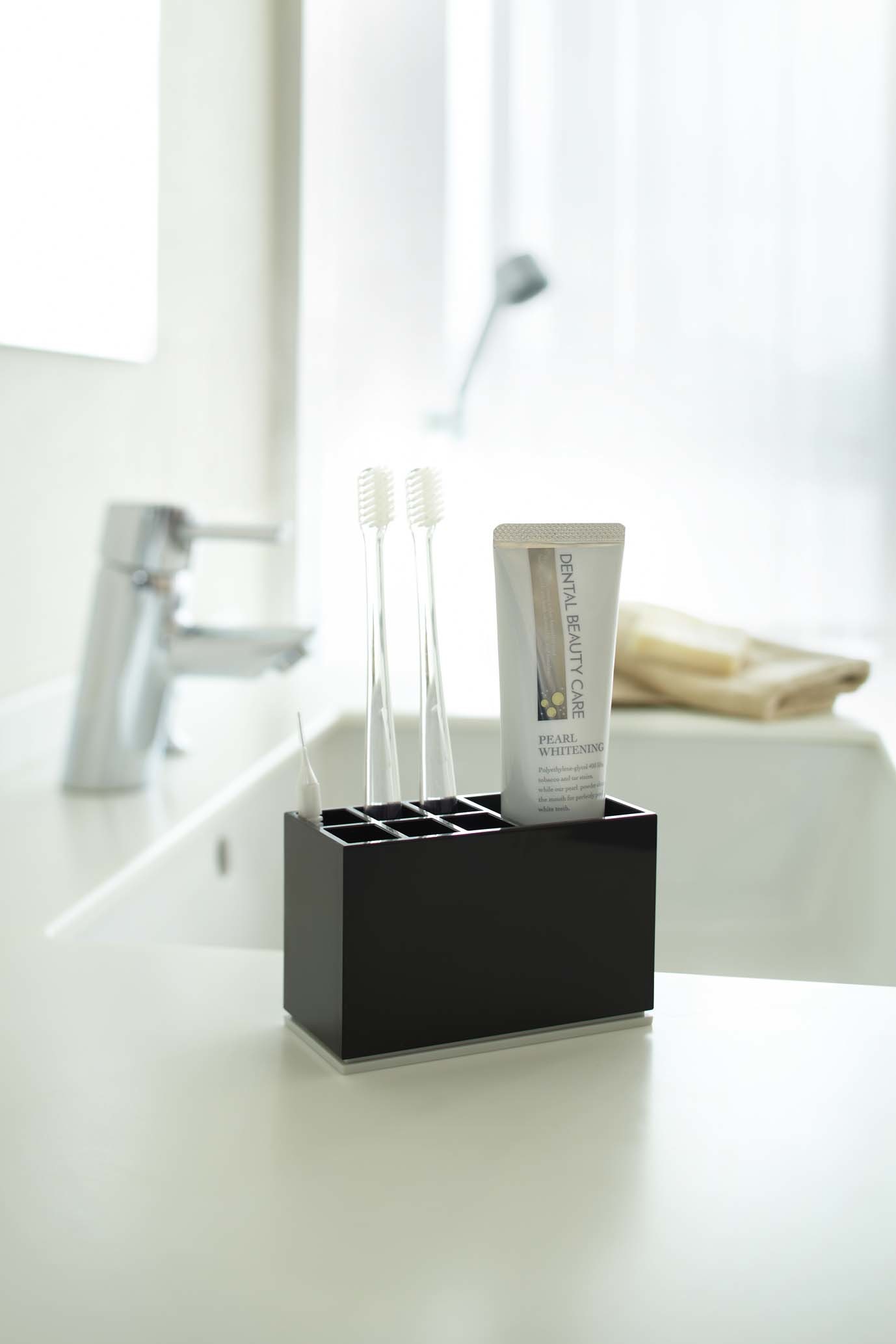 Tower White Toothbrush Holder