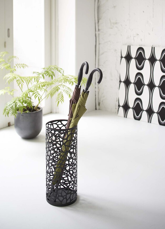 Nest Stojalo za dežnike okroglo, belo