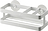 Organizer lavello cucina Tower ampio 18 cm bianco