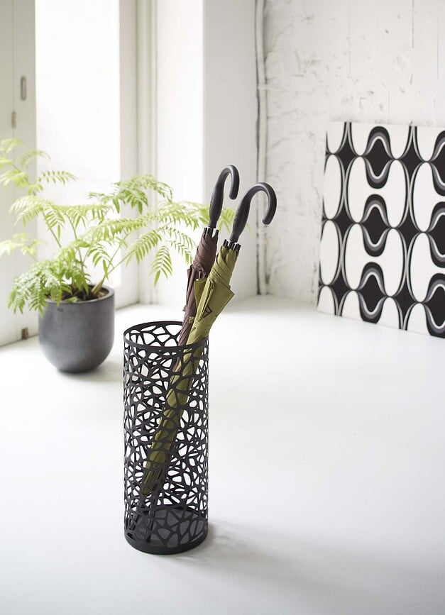 Paragüero Nest, redondo, blanco