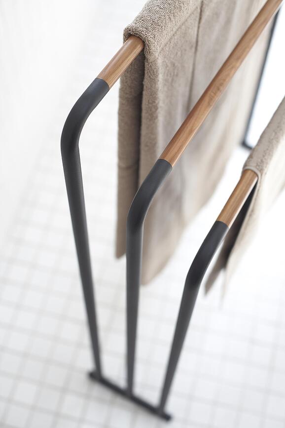 Plain Porte-Serviettes, noir