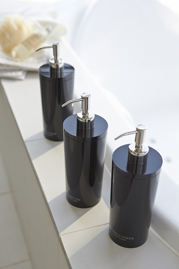 Tower Δοσομετρητής για σαπούνι και υγρό, μαύρος