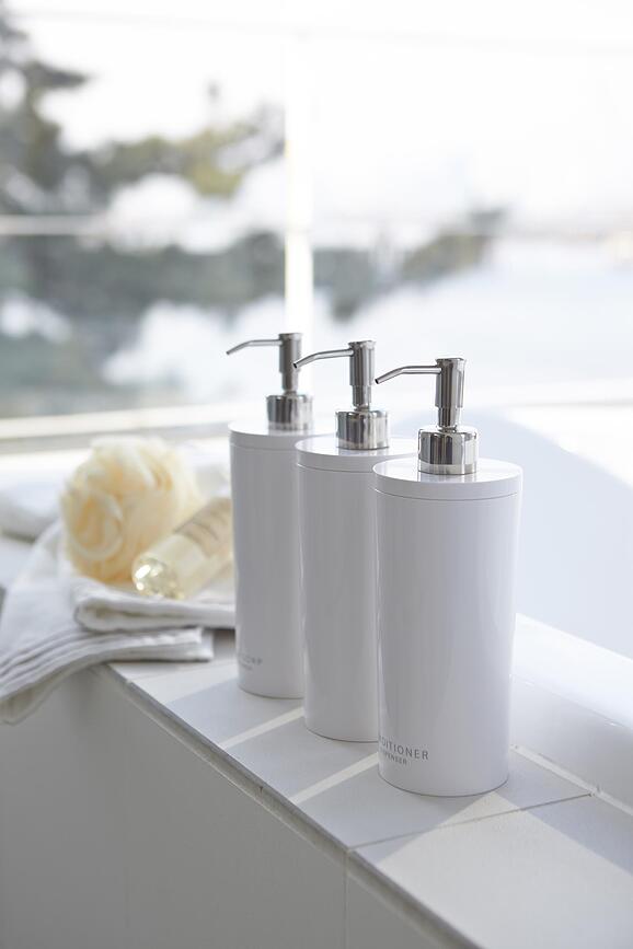 Tower Distributeur de Savon et Liquide, noir