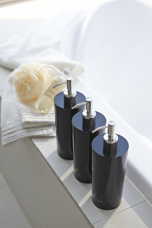 Tower Dozator za milo in tekočino, črn