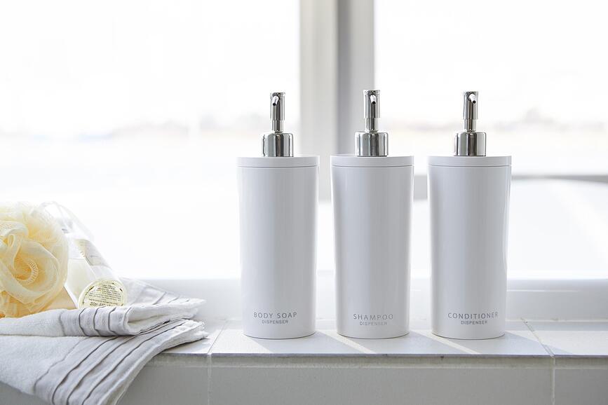 Tower Dozator za milo in tekočino, črn