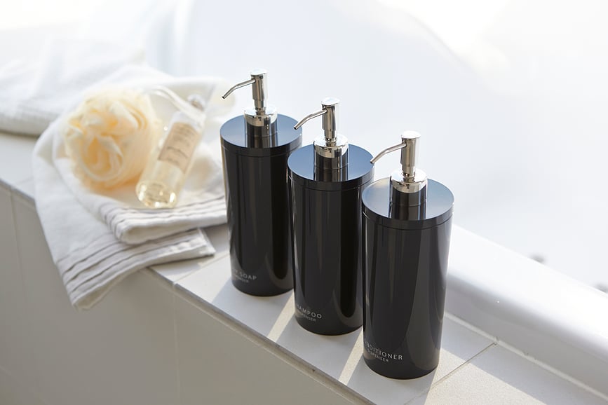 Tower Dozator za tekući sapun crni