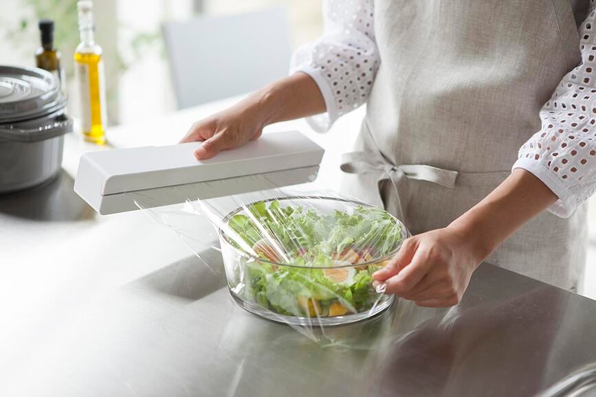 Tower Držalo za živilsko folijo, magnetno, črno