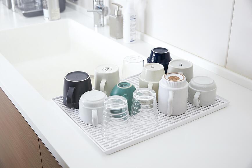 Tower Odkapnik za posodo, bel