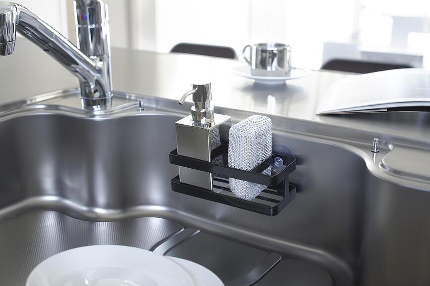 Tower Οργανωτής Νεροχύτη φαρδύς, 18 cm, μαύρος