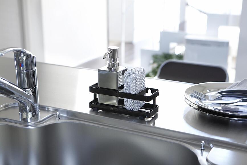 Tower Οργανωτής Νεροχύτη φαρδύς, 18 cm, μαύρος