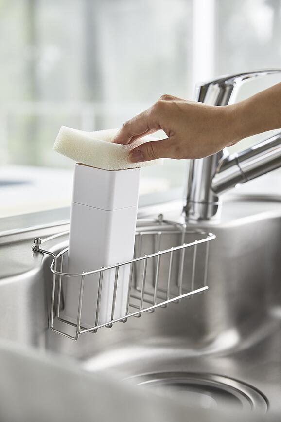 Tower Push Distributeur de Savon, blanc