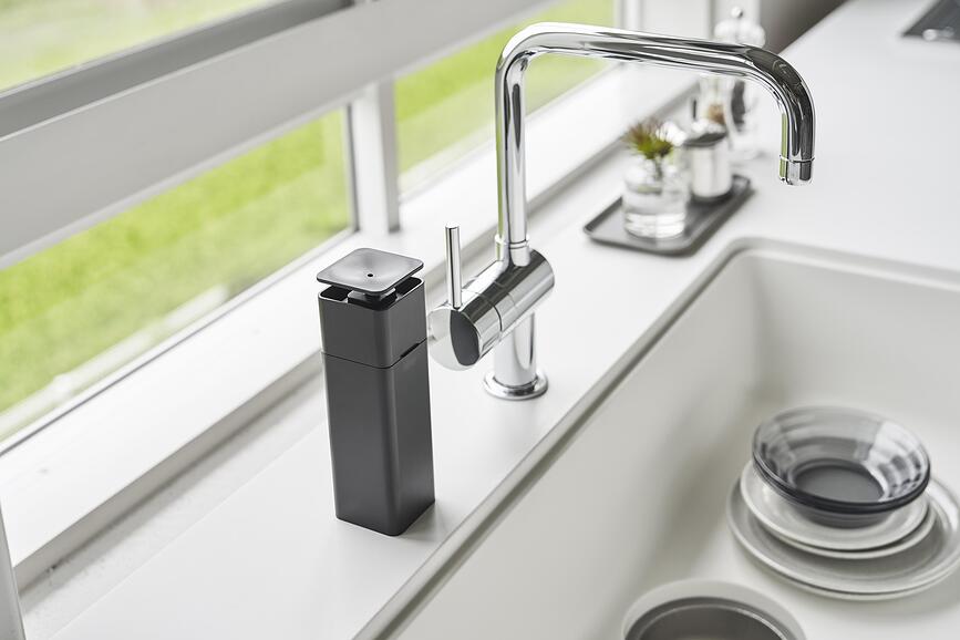 Tower Push Distributeur de Savon, blanc