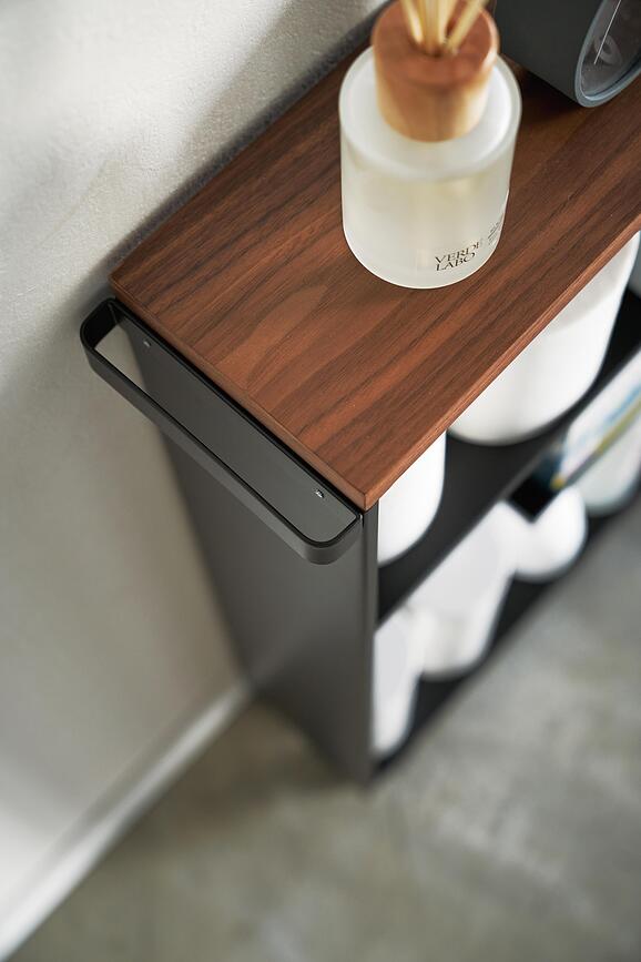 Tower Rolling Slim Regal kupaonski uski s kotačima crni