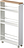 Tower Rolling Slim Regal weiß auf Rollen