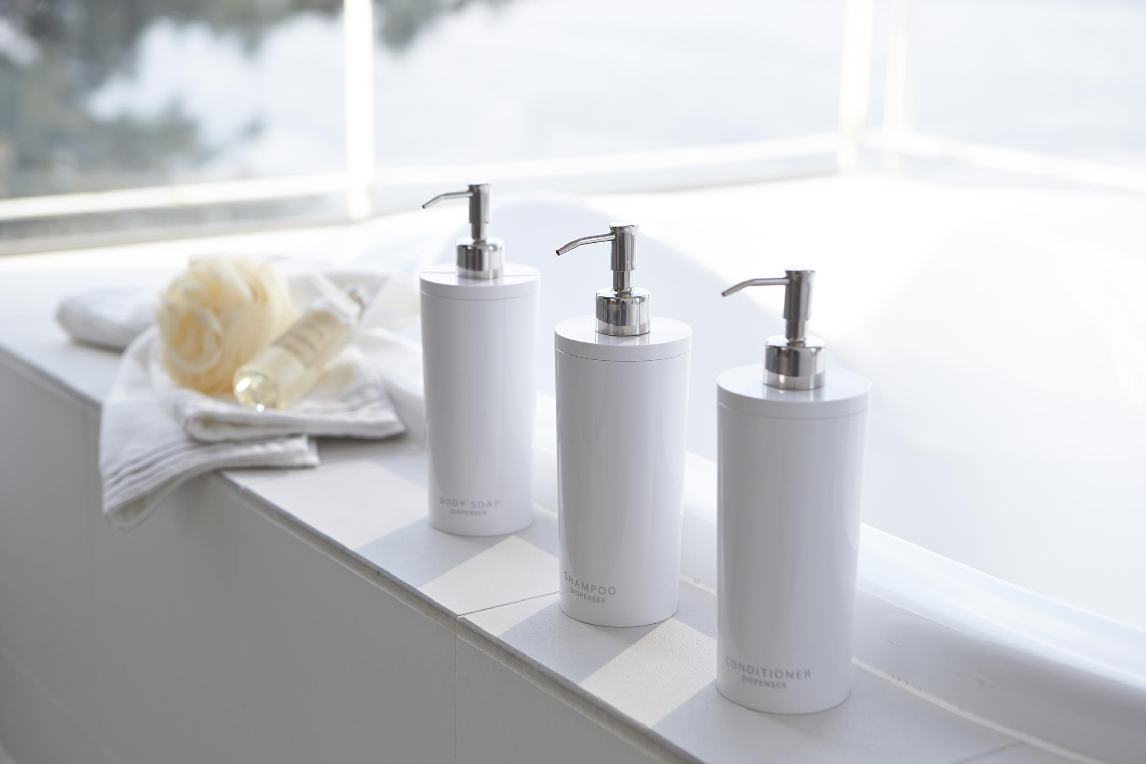 Tower Soap and liquid dispenser white