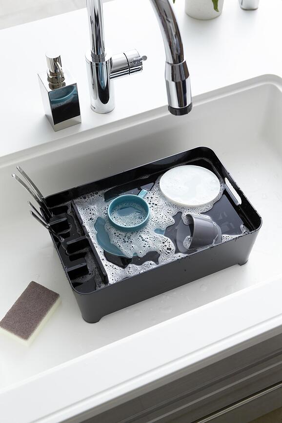 Tower Odcejalnik za posodo, črn